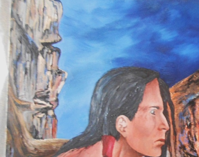 VISIONS  24X36''  OIL