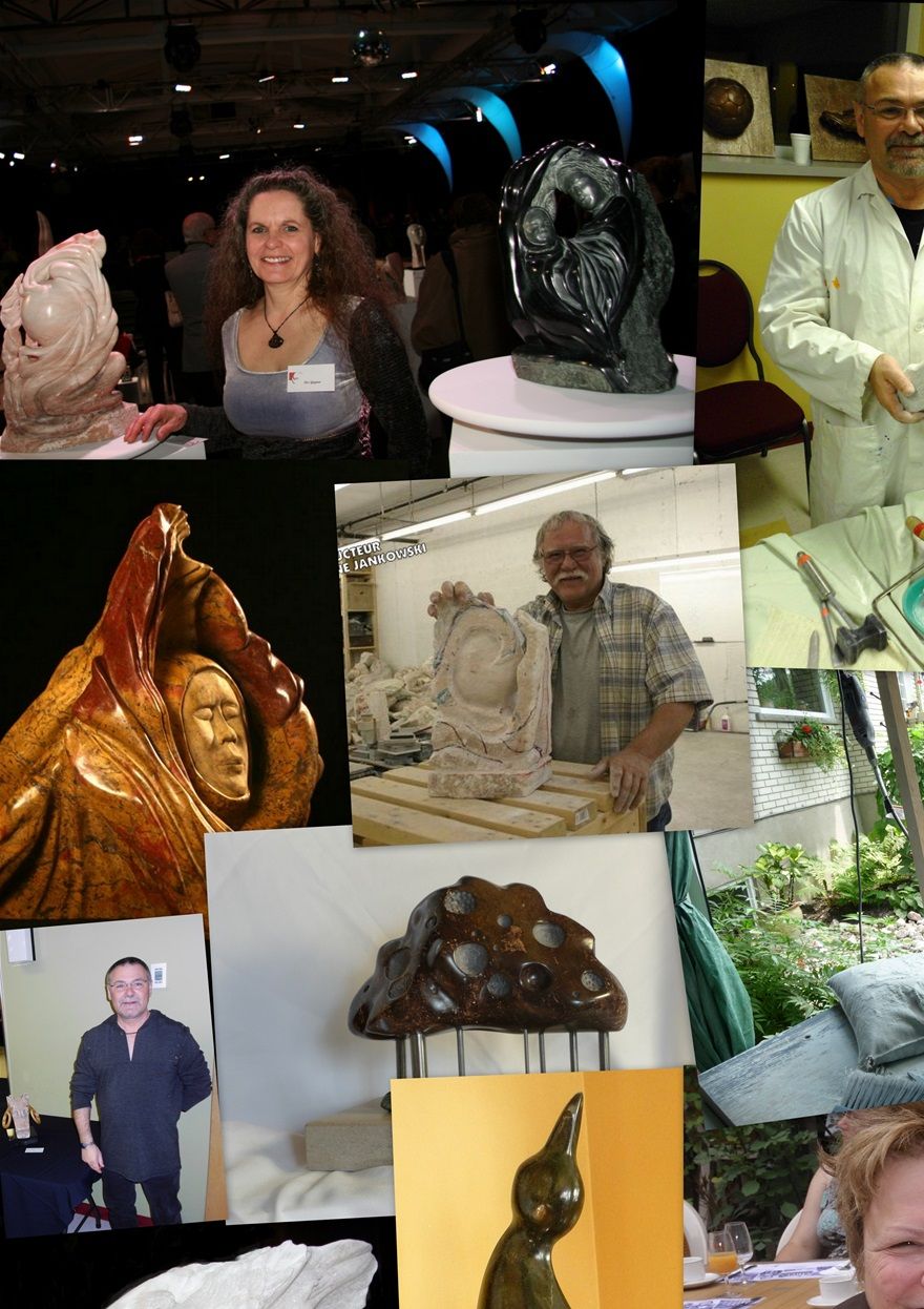 RENCONTRE DES ARTS STUDENTS AND THEIR WORKS