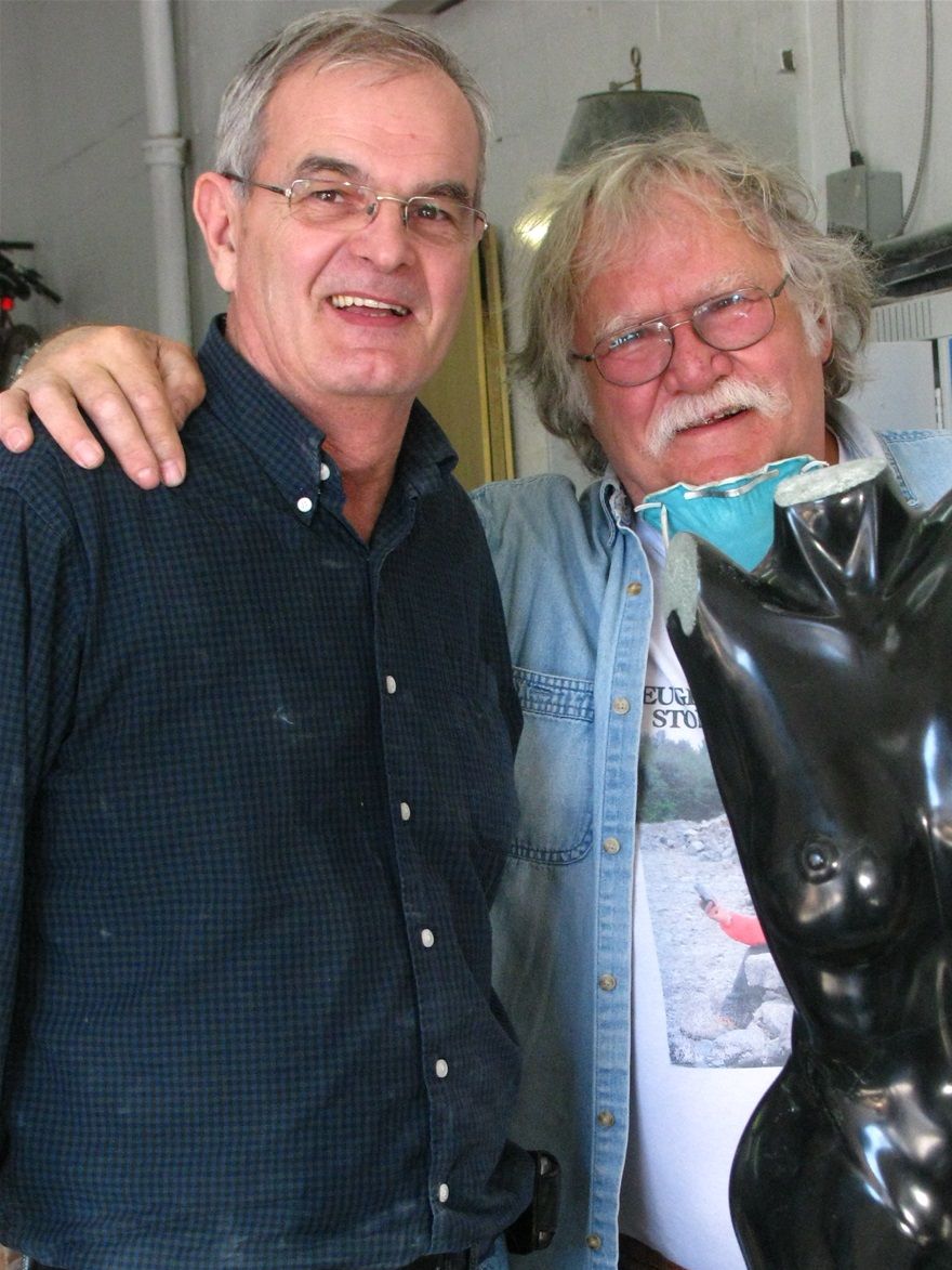 STANLEY LEWIS ACADEMY Jean Paul's finished work in African wonder stone
